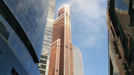 Skyscrapers Reaching for the Sky wallpaper