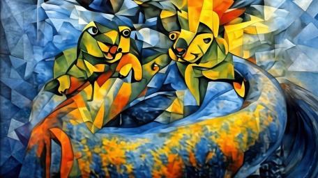 Frogs By Dave wallpaper