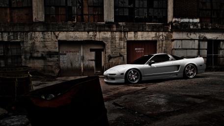 NSX in Urban Jungle wallpaper