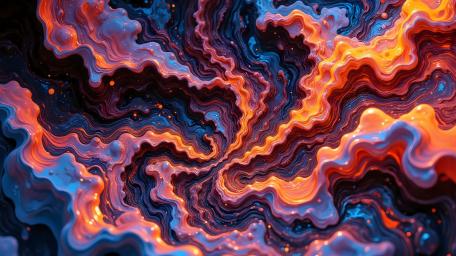 Swirling Vibrance Fractal Bliss wallpaper