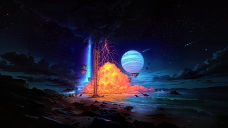 Space Explosion wallpaper