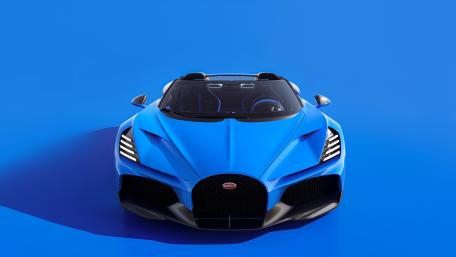 Bugatti Mistral Elegance on Display wallpaper