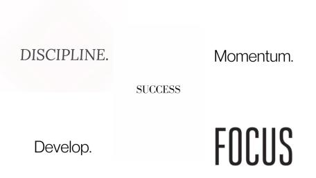 Inspiring Words for Personal Growth and Achievement wallpaper