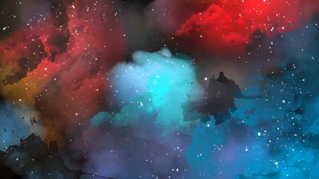 Dreamy Nebulae Explosion wallpaper