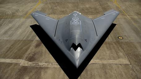 Stealth Supersonic Military Aircraft Wallpaper wallpaper