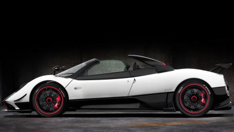 Sleek Pagani Zonda Roadster Wallpaper wallpaper