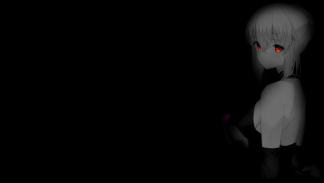 Mystery in the Shadows 4K Anime Wallpaper wallpaper