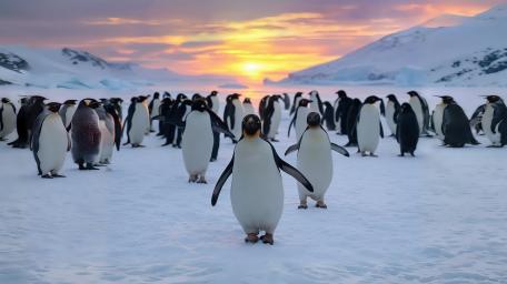 Penguins wallpaper
