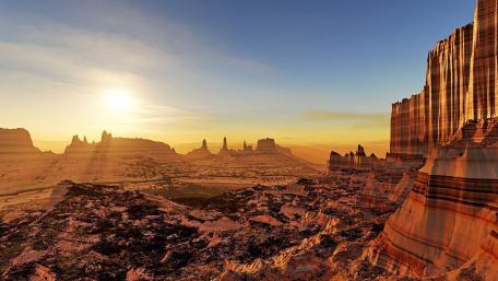 Grand Canyon Sunrise Splendor wallpaper