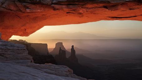 Mesa Arch Sunrise Splendor wallpaper