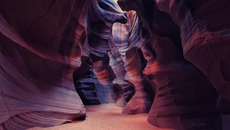 Antelope Canyon's Mesmerizing Waves of Rock wallpaper