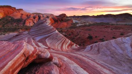 Fire Wave's Mesmerizing Sandstone Beauty wallpaper
