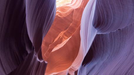 Majestic Curves of Lower Antelope Canyon wallpaper