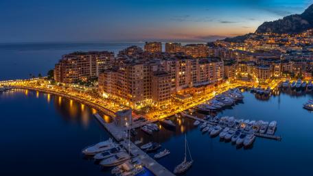 Monte Carlo Nights: A Glimpse of Luxury wallpaper