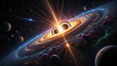 Spectacular Celestial Wonders in Vibrant 4K wallpaper