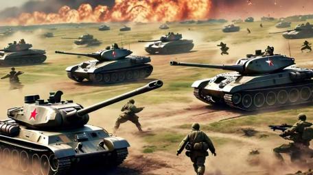 Epic Tank Battlefield Fury wallpaper