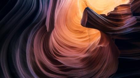 Antelope Canyon's Mesmerizing Rock Formations wallpaper