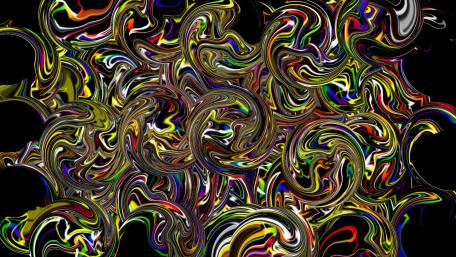 Multiple chromatic scrolls 2025 wallpaper