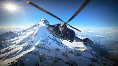 Cat On a Helicopter wallpaper
