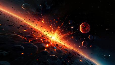 Space Explosion wallpaper