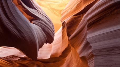 Lower Antelope Canyon's Mesmerizing Forms and Colors wallpaper