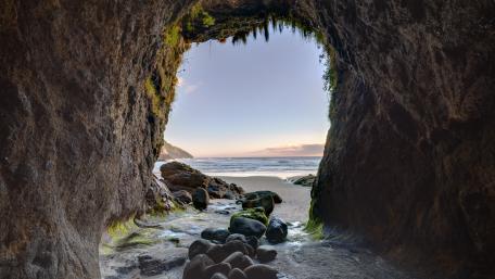 Mystical Sea Cave Escape wallpaper