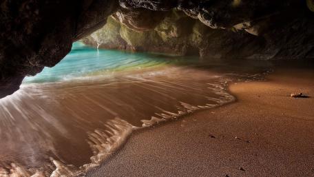 Mystical Sea Cave Escape wallpaper