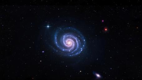 Cosmic Storm wallpaper