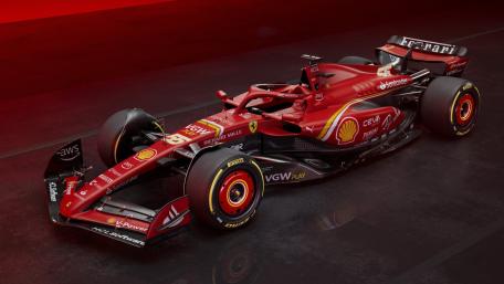 Scuderia Ferrari's Sleek Formula One Machine wallpaper