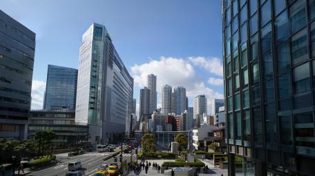 In The Cityscape Splendor wallpaper