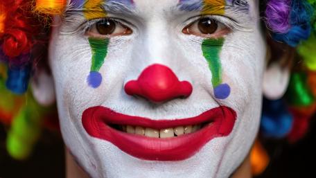 Happy Clown Face wallpaper