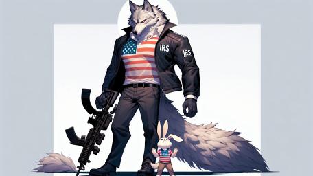 IRS and the Rabbit wallpaper