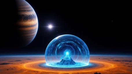 Sphere of Illumination in the Cosmos wallpaper
