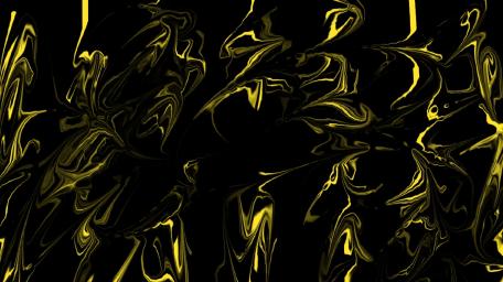 Abstract Fusion of Black and Yellow wallpaper