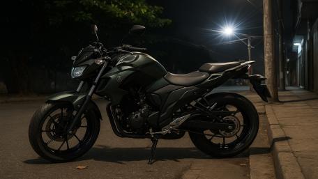 Yamaha FZ25 in Nighttime Ambiance wallpaper
