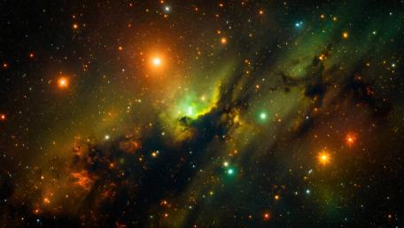 Galactic Splendor Beyond the Stars wallpaper