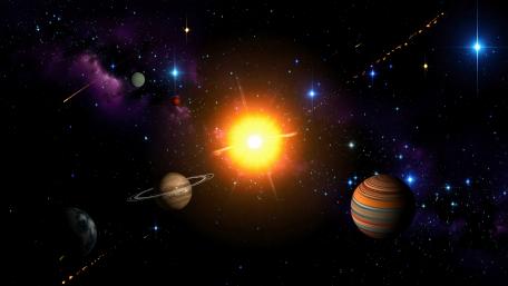 Bright Shining Sun wallpaper