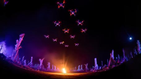 Drones Overhead wallpaper