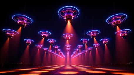 Drones In Formation wallpaper