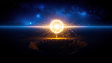 Pulsing White Dwarf wallpaper