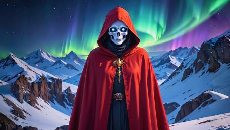 Eternal Darkness in the Arctic Night wallpaper