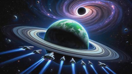 Space Attack wallpaper