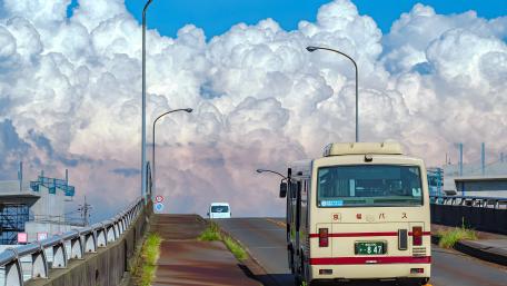 Scenic Japanese Road Trip Adventure wallpaper