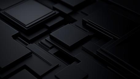 Geometric Shadows Minimalistic 3D Art wallpaper