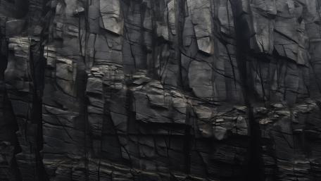 Stone Cliff Abstraction AI Art in 4K wallpaper