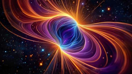 Whirling Vortex of Cosmic Energy wallpaper