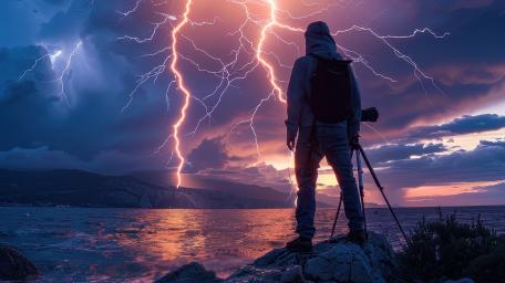 Thunderstorm Photographer Captures Nature's Fury wallpaper