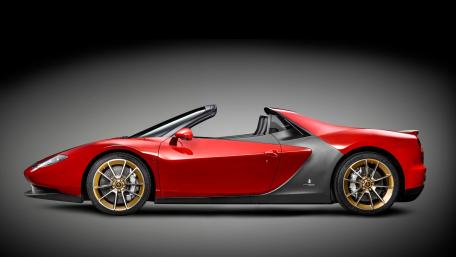 Pininfarina Sergio's Sleek Elegance in Motion wallpaper