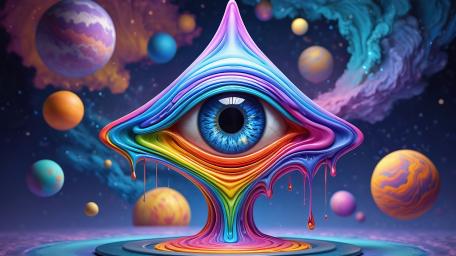 Staring Eye wallpaper
