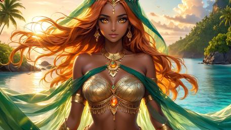 Amazon Princess of the Enchanted Isles wallpaper